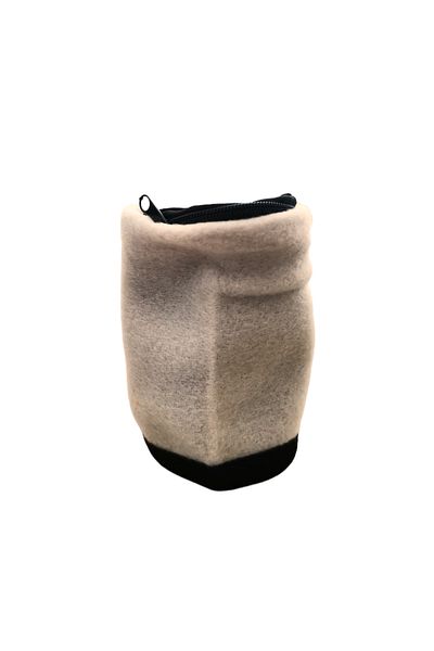 tzachebot Hand cuff with hidden pocket for money and small items, Tzachebot®, for travel, running, cream