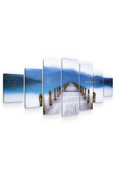 startonight Set Tablou DualView Startonight Ponton, 7 piese, 100 x 240 cm