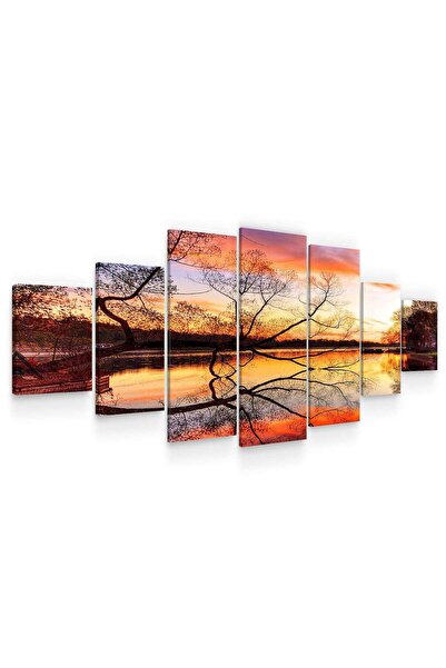 startonight Set Tablou DualView Startonight Ramuri de copac, 7 piese, 100 x 2...