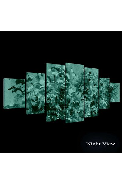 startonight Set Tablou DualView Startonight Flori Marunte, 7 piese, 100 x 240 cm