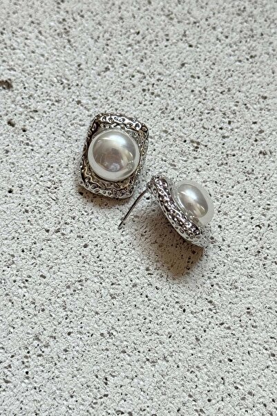 AMORE.İST STORE 925 Çivili Small İnci Küpe