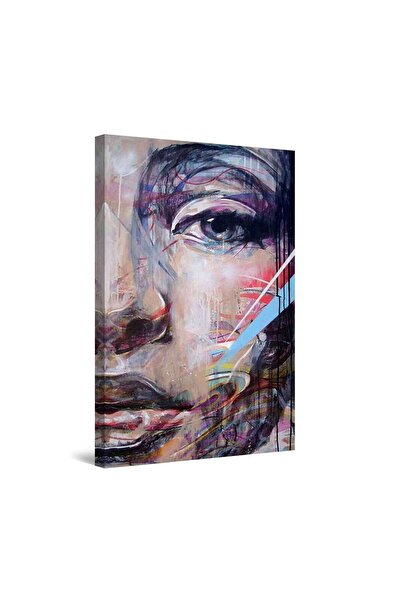 startonight Tablou DualView Startonight Portret in Nuante Violet, 120 cm x 80 cm