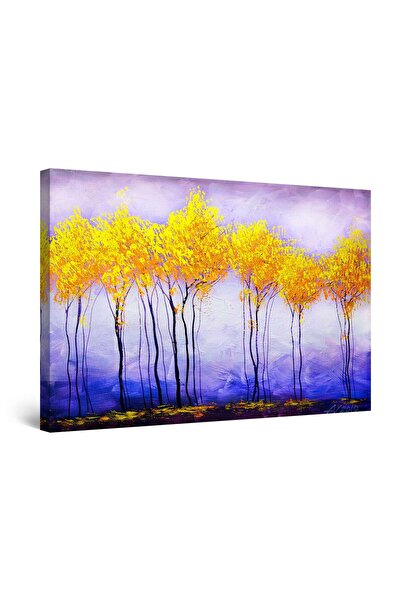 startonight Tablou DualView Startonight Galben in Padure, 120 cm x 80 cm