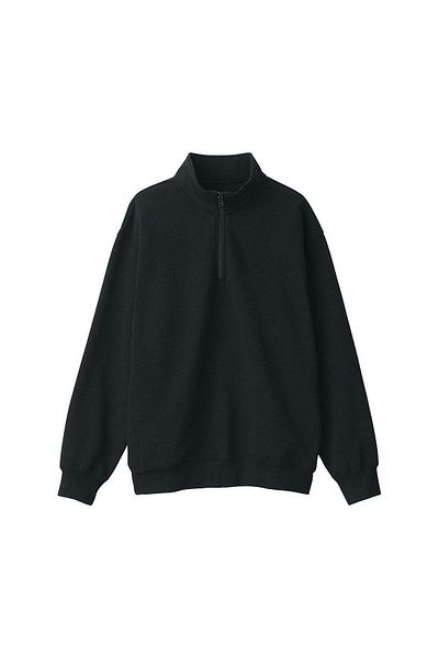 Muji Half Zip Sweat Shirt