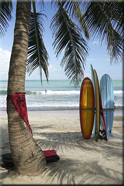 startonight Tablou DualView Startonight Surf in Bali, Indonezia, 60 x 90 cm