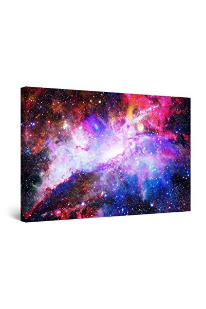 startonight Tablou DualView Startonight Galaxia violet, 80 cm x 120 cm