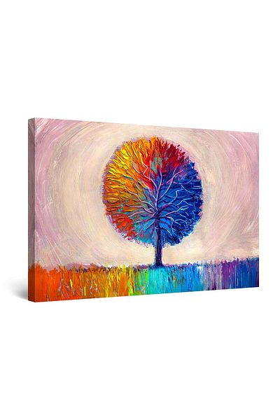 startonight Tablou DualView Startonight Arborele hipnotic, 80 cm x 120 cm