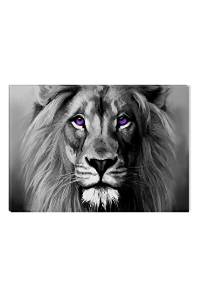 startonight Tablou Alb-Negru Abstract Startonight, Regele animalelor, 80 x 120 cm