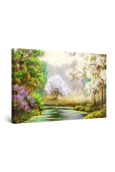 startonight Tablou DualView Startonight Padurea de pe marginea raului, 80 cm ...