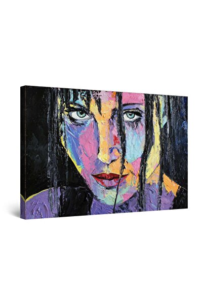 startonight Tablou DualView Startonight Femeie pictata, 90 cm x 60 cm