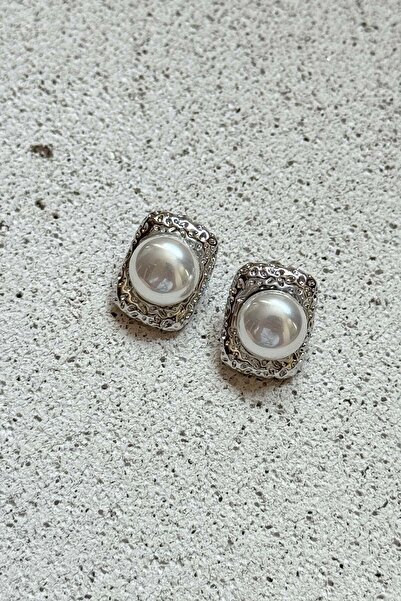 AMORE.İST STORE 925 Çivili Small İnci Küpe