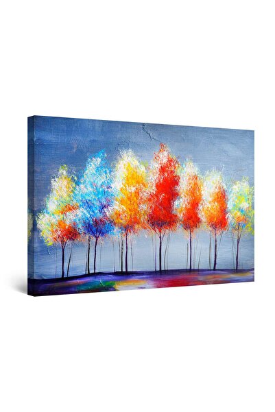 startonight Tablou DualView Startonight Copaci Multicolori, 120 cm x 80 cm