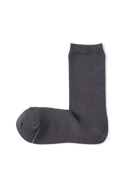 Muji Right Angle Moisture Wicking Cotton Socks
