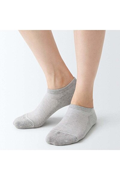 Muji Right Angle Pile Sneaker Socks for Women