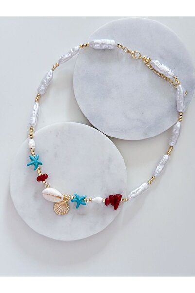 CHARMLUCKY Midye Charm Sea Necklace