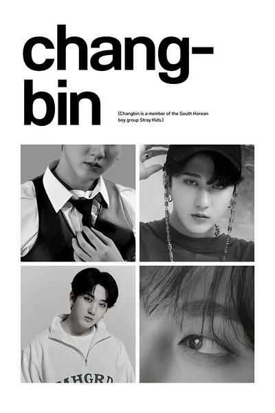 512 STORE Stray Kids Bts K-Pop Promotional Chang-Bin, Han, Lee, Hwang, Seung,Jeongin, Lee Know Frameless Poster