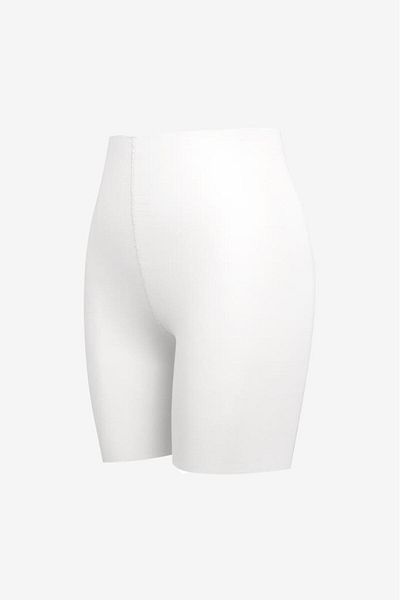 Bolero Pantaloni scurți din bumbac Pima fără cusături, alb