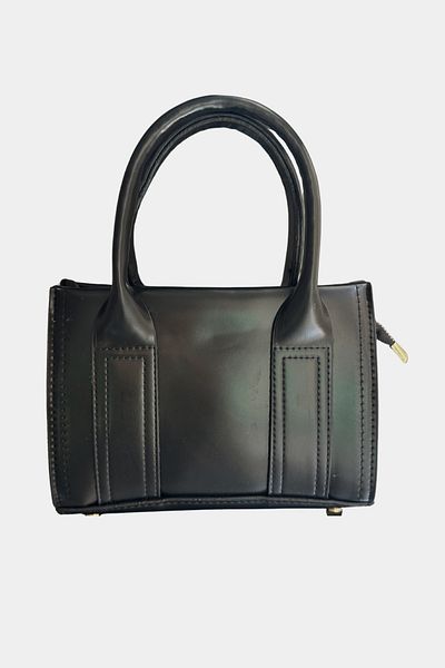 osteir Women's Mini Size Hand and Shoulder Bag with Adjustable Shoulder Strap and Zipper Closure