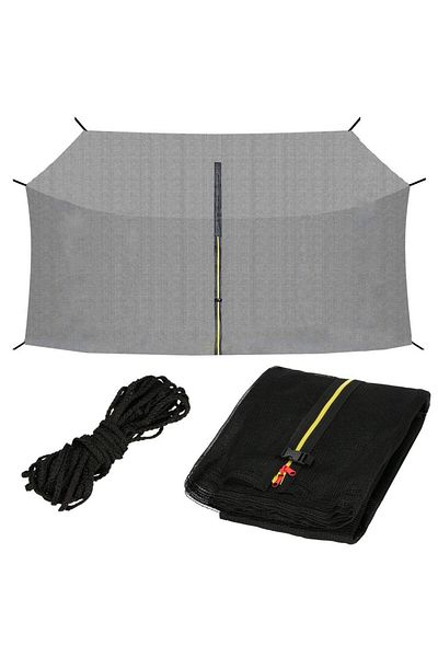 SERSIMO Plasa de siguranta si protectie trambuline, 244cm cu 6 stalpi interiori