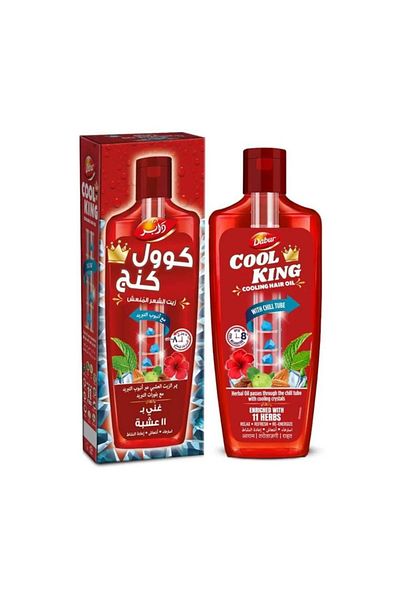 Dabur Dabur Cool King Refreshing Hair Oil with Cooling Tube - 300ml