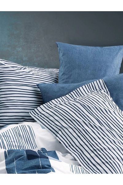LovelymCo مجموعة Nev المزدوجة الحديثة Solito Indigo