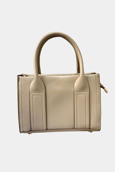 osteir Women's Mini Size Hand and Shoulder Bag with Adjustable Shoulder Strap and Zipper Closure
