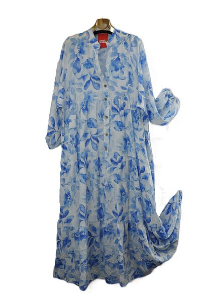 elma abone ROCHIE DE VARĂ VISCOSĂ CU JUMĂTATE DE BUTON