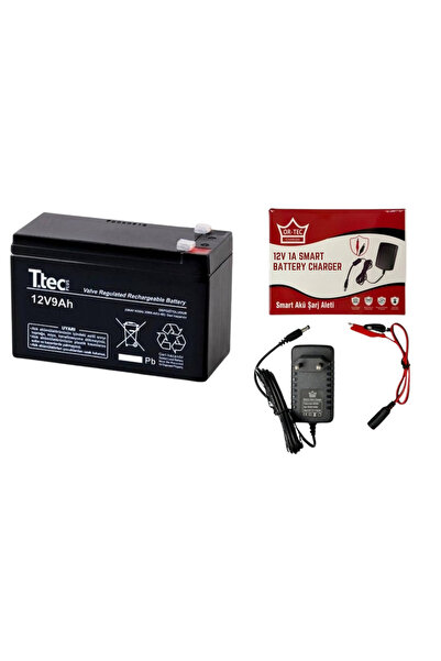TNL Pilsan 12V 9Ah Akü + 1A Şarj Aleti