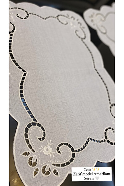 Tiniminatelier Delik İş Kesme Amerikan Servis 6lı