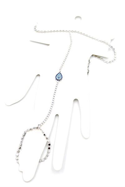 GARENTAS Stoned Nazar Şahmeran - Silver