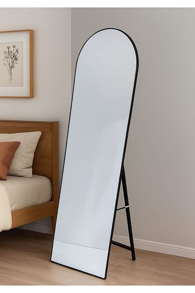 private house Black frame stand mirrors 170*60