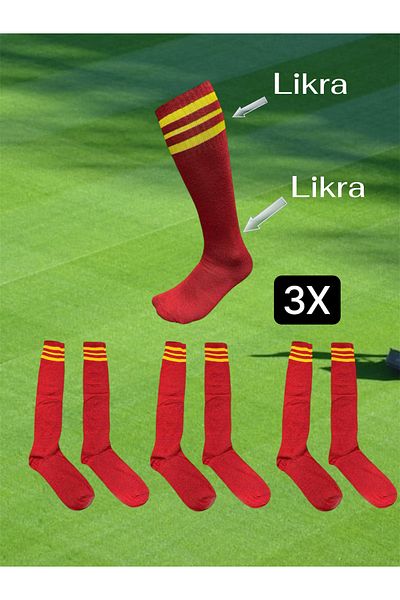 Woov Football Socks 3 Professional Sports Socks Children and Adults