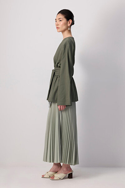 Touché Privé Poplin Tunic with Binding Details