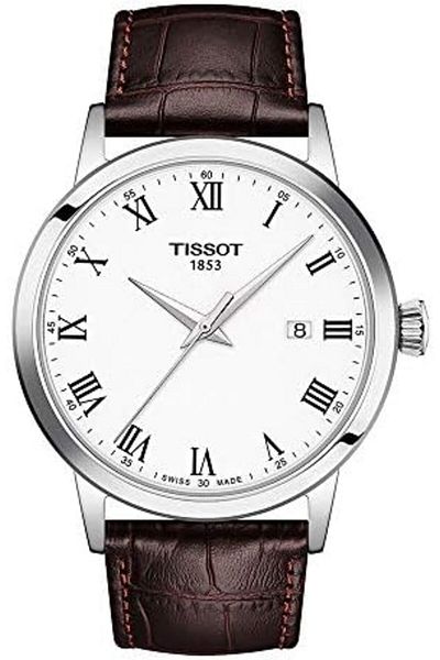 TISSOT Mens Classic Dream Stainless Steel Dress Watch