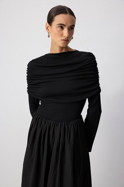 Touché Privé Frill Detail Dress
