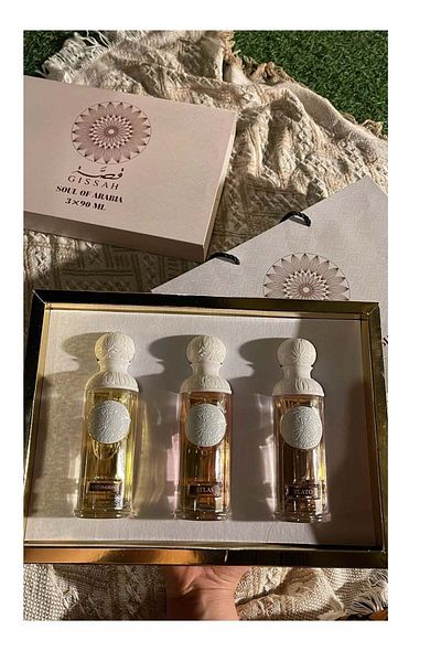 GISSAH Story perfume set package
