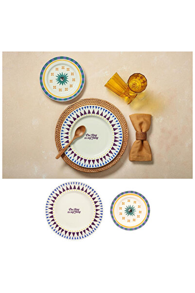 ASTERA طقم أطباق تقديم وحلويات بورلاند 2 قطعة (27 سم، 21 سم)