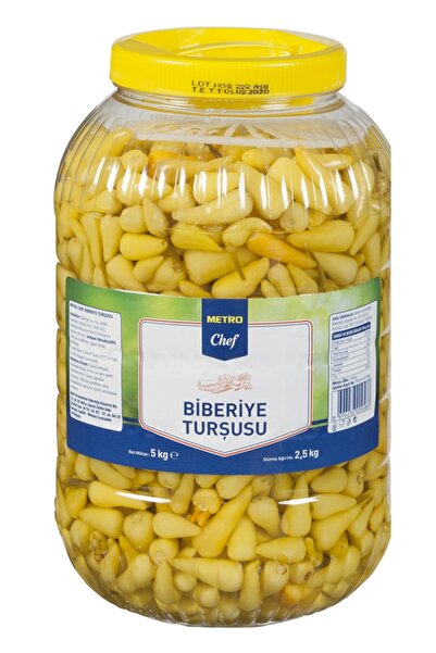 Metro Chef Biberiye Turşusu 5 Kg