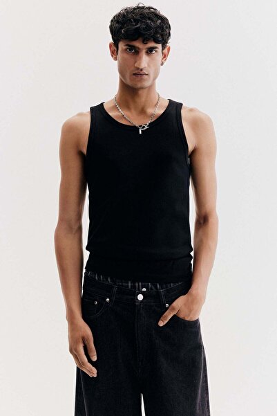 H&M Slim Fit Ribbed vest top