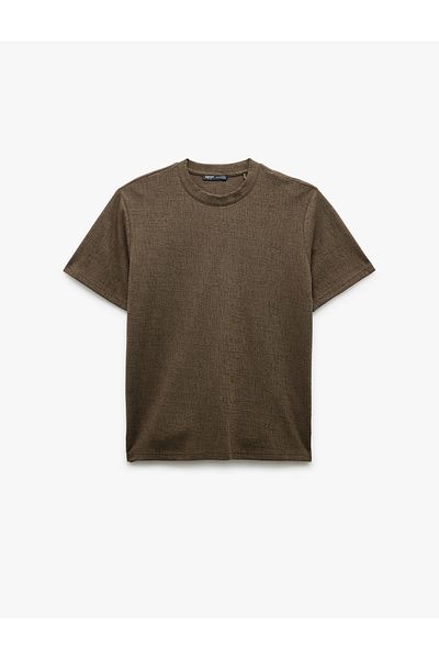 Koton Short Sleeve Cotton Regular Fit Crew Neck T-Shirt