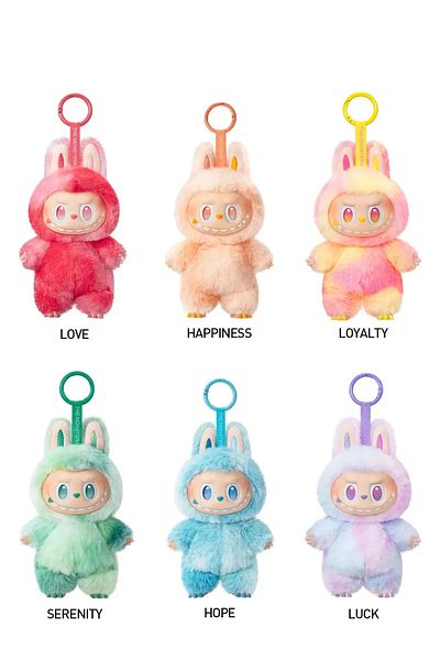 OBRAX Labubu Toy Labubu Plush Doll Plush Toy Labubu Keychain Model Doll Labubu