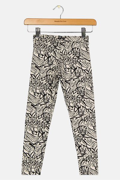Puma Kids Girl Allover Print Pull on Leggings, Multicolor