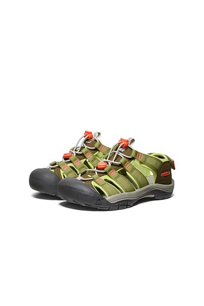 Keen 1030191 Newport Boundless Dark Olive/Scarlett Ibis Women's Sandals