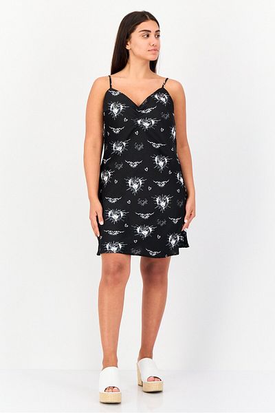 Cropp Women Allover Print Casual Mini Dress, Multicolor
