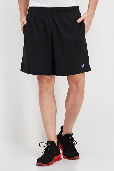 New Balance Men Athletic Fit Running Shorts, Black