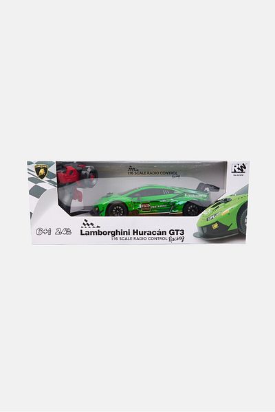 Jian Feng Yuan Lamborghini Huracan GT3 1/16 Scale Radio Remote Control Racing Car, Assorted
