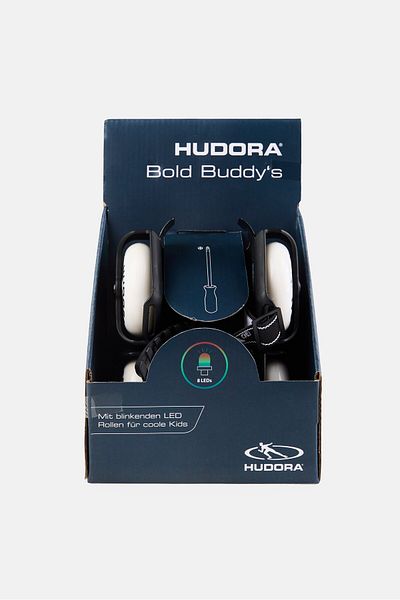 HUDORA 2Pcs Rollers With Flashing LED, Multicolor
