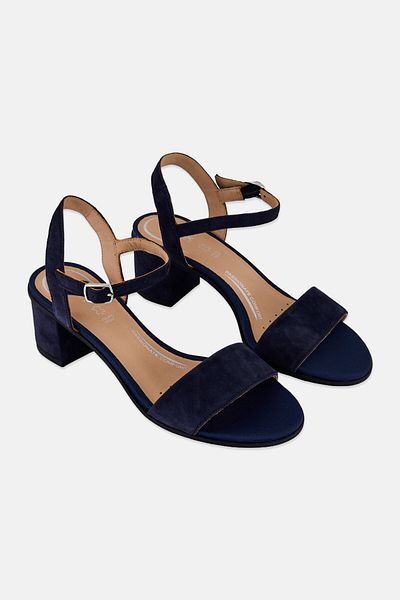 Geox Women Aurely Adjustable Buckle Sandals, Navy