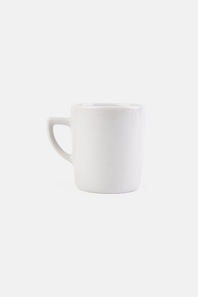 Maser كوب قهوة سيراميك 195 مل، أبيض