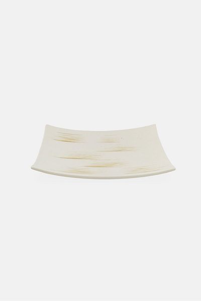Maser Square Dessert Plate, White